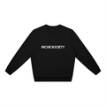 The Riche Society Signature Oversized Crewneck
