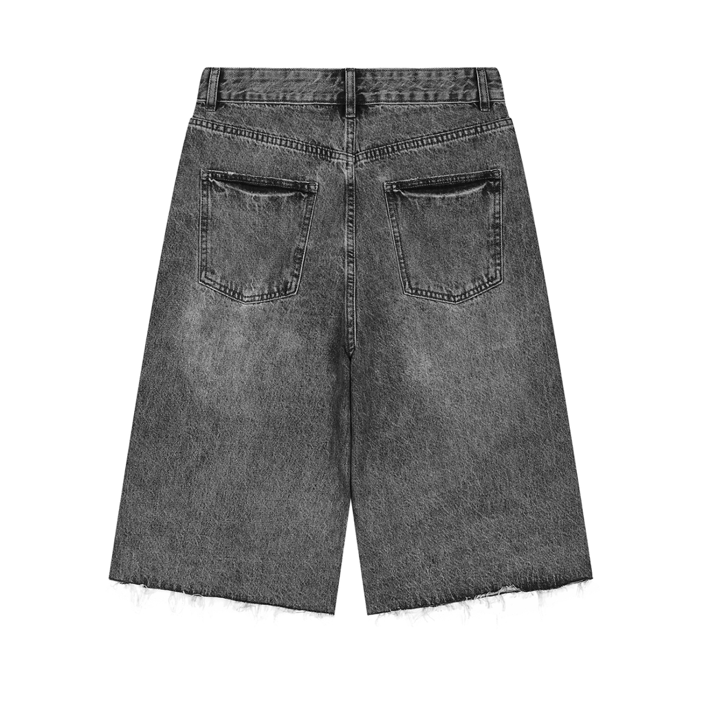 Men’s Riche Society Archive Wide-Leg Denim Shorts